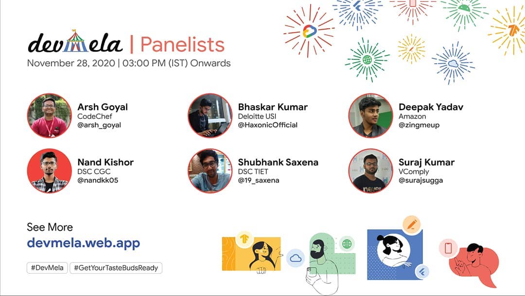 Don't miss the productive discussion, where you can learn a lot.
Join now at bit.ly/devmela01
#DevMela #GetYourTasteBudsReady