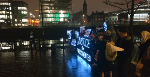 This picture is from a solidarity event for undocumented "Dreamers" in a similar situation in the US. The event was attended by young people taking part in today's youth summit. #Youth2030  #OWW2020  #SDGs  #YouthPower