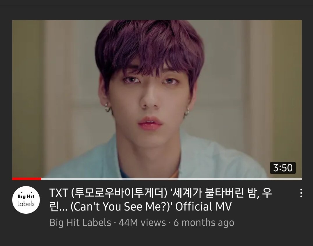 have u stream?1) Blue Hour mv2) Can't You See Me mv3) CYSM Performance//for MAMA best dance perf4) Studio Choom CYSM//let's make it 10M cause they prepare something for us