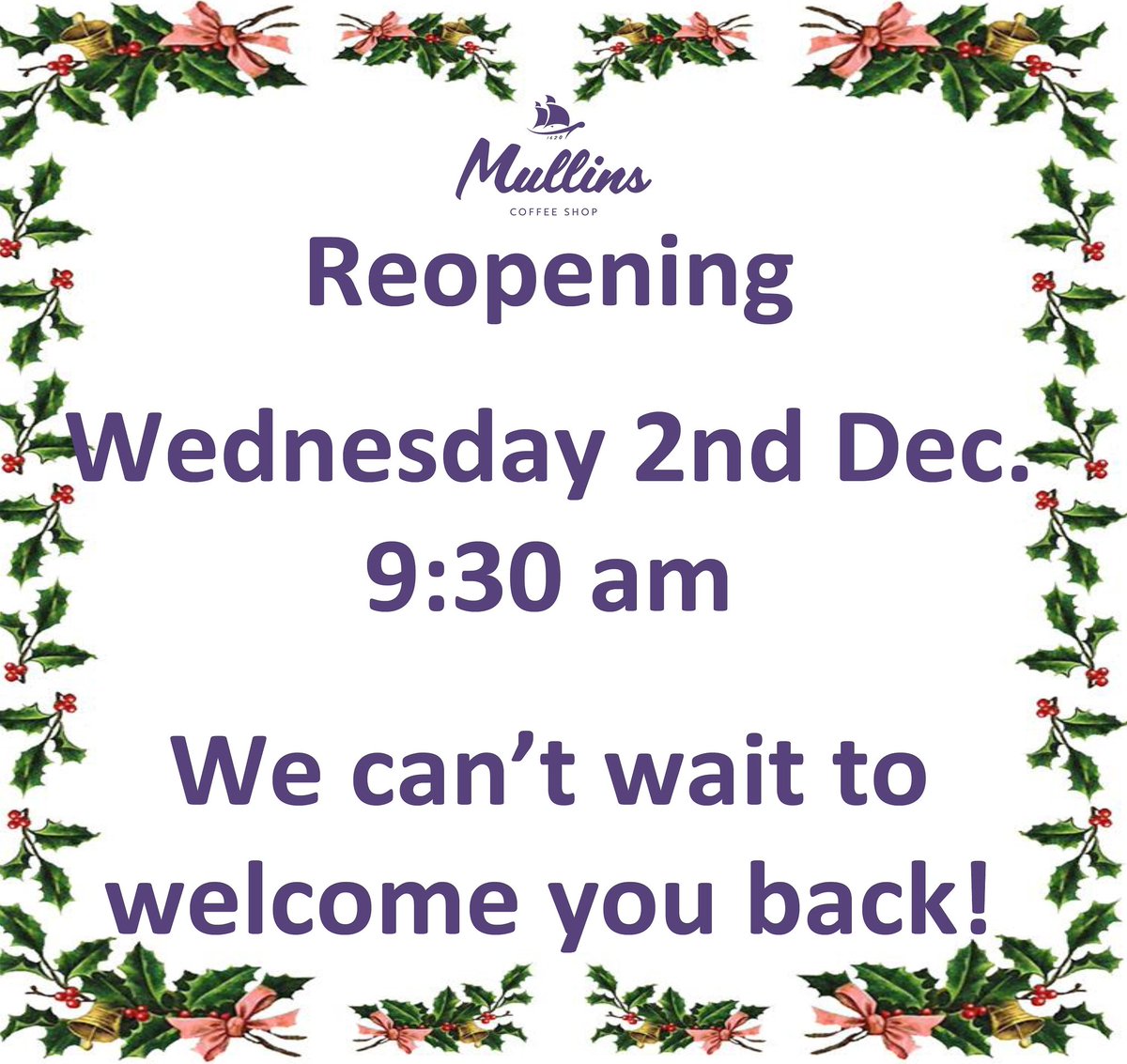 MullinsShop's tweet photo. Thank you all for your continued support.
#reopening #lockdown2
#shopdorking #supportlocal #shopdorkingsupportlocal 
#freshlybrewedcoffee #homebake #coffee #cakes @HelloDorking @ILoveLocal @eatsurrey @MoleValleyDC @DorkingFriends @DorkingCrier https://t.co/hFfLLzmzmc