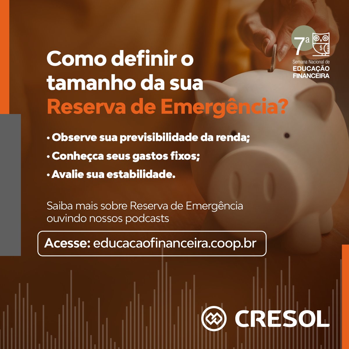 cresol_coop's tweet photo. Ao fazer um planejamento financeiro, você deve levar em consideração ter uma Reserva de Emergência. É nela que você vai se apoiar diante de problemas inesperados.
Acesse https://t.co/7dWqPnZGNN e saiba mais.

#EducacaoFinanceira #Cresolnasenef #Senef https://t.co/UK3hJ5YufW