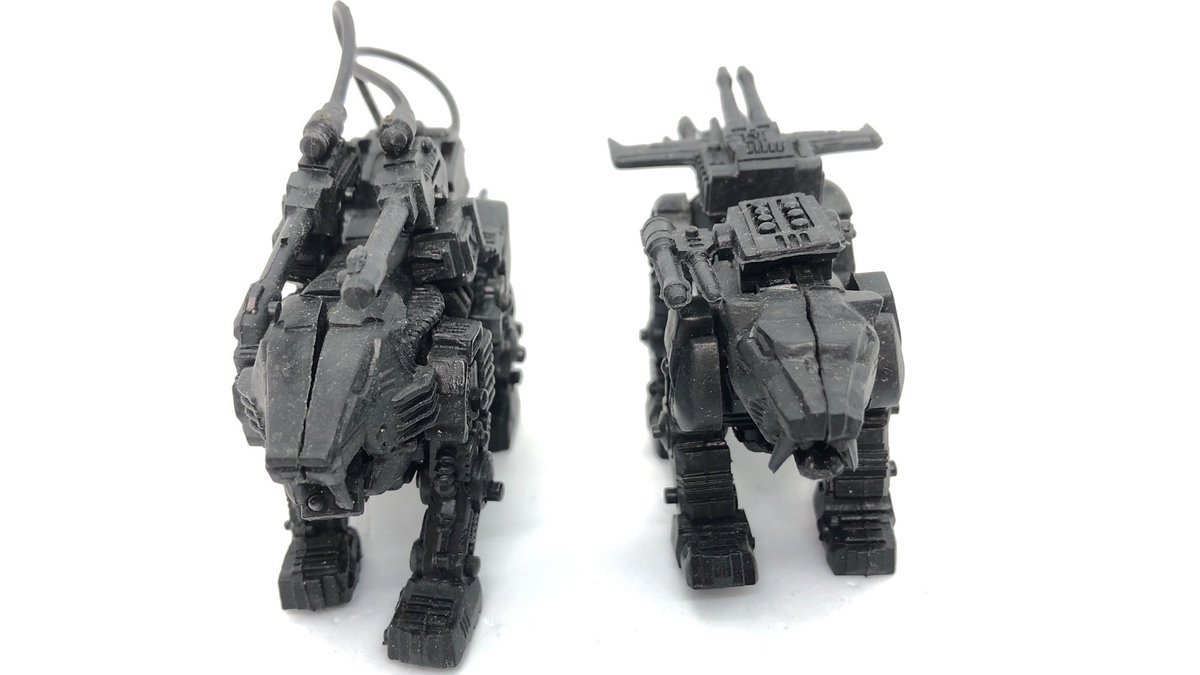 まずはド本命のカバヤ ゾイドラムネのシールドライガーMk-2とグレート