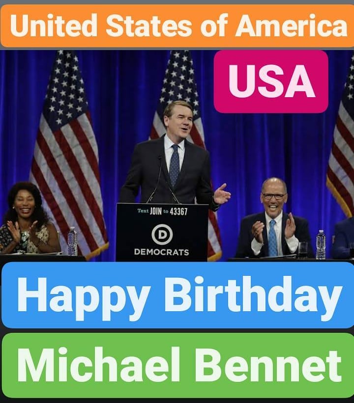 Happy Birthday 
Michael Bennet  