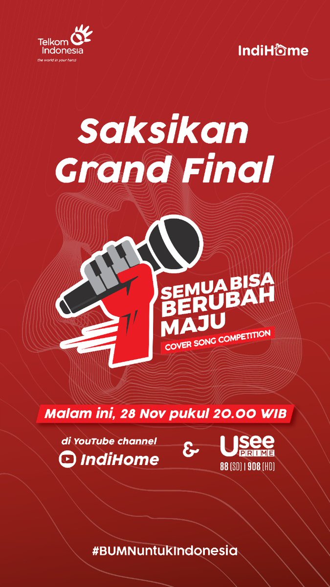 #SBBMCompetition
#IndihomeKerenBanget