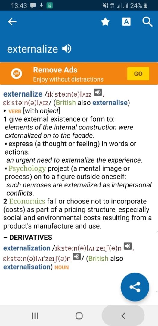22/ The Gideon Gono inspired use of the word  #externalisation outrageously defies logic.
