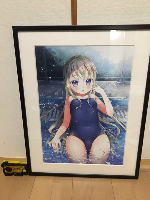 きれいに印刷されたオタクの巨大な絵が届きました 