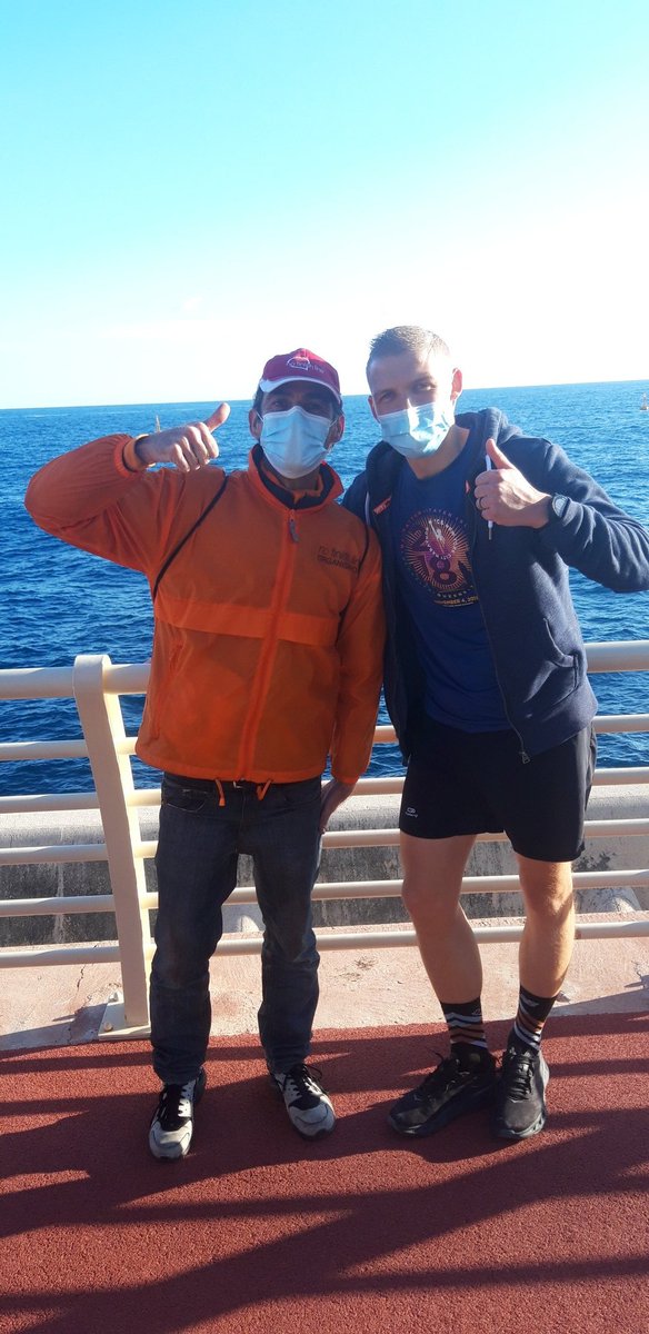 eddygaugey's tweet photo. Un grand #MERCI à tous les participants @NoFinishLineMC et aux bénévoles!
J'ai parcouru 130,27 km pour l'équipe CHILDREN AND FUTURE
Ici avec Alexandre Carabinier Du Prince De Monaco. Il a parcouru 442.107 km pour l'équipe @Barclays 💪
#NFLMonaco #Solidarité #Monaco #nofinishline https://t.co/JoHOcs3rfM