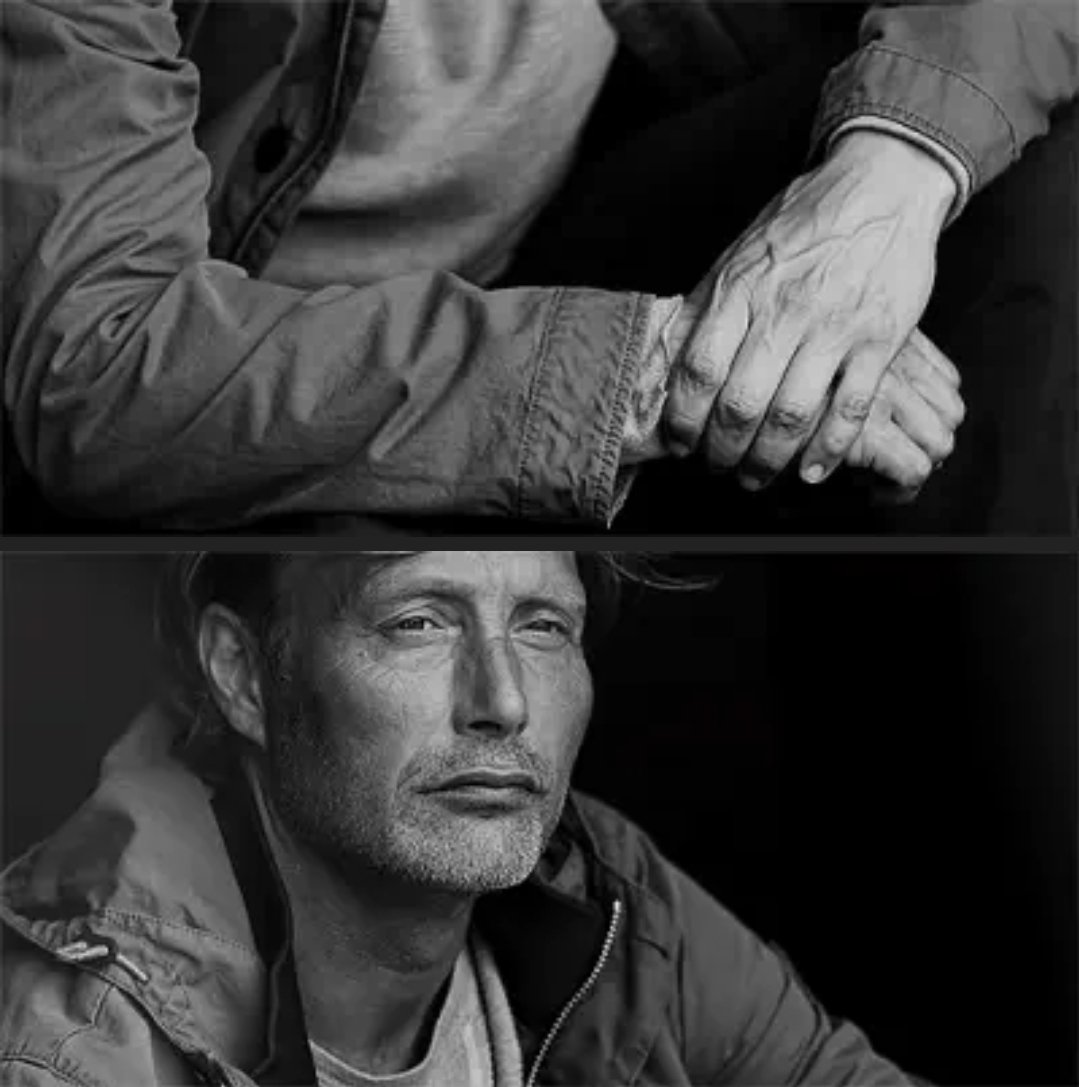 mads mikkelsen veiny hands a much needed thread