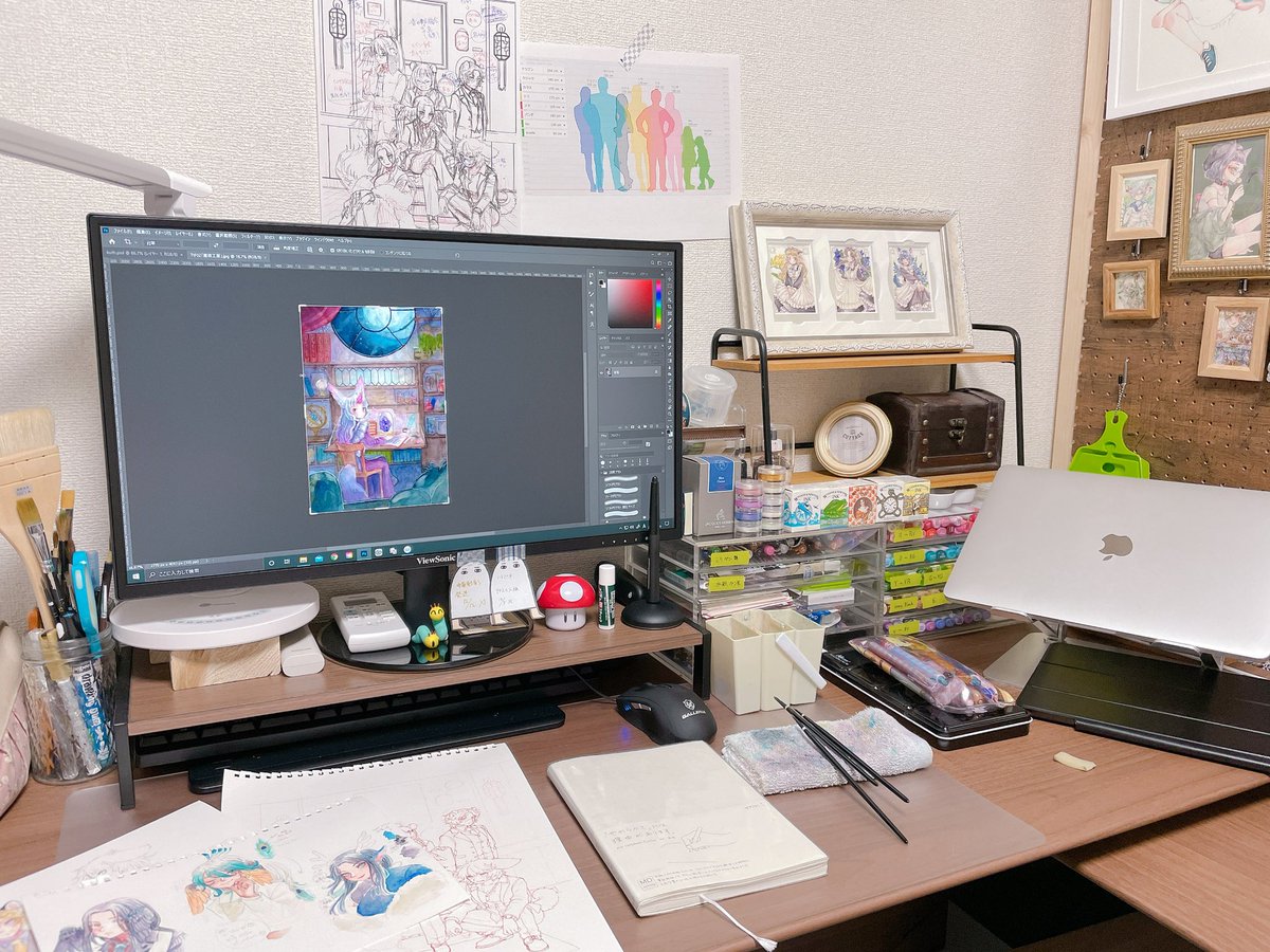 ここは理想郷か 絵描きさん達が晒した作業部屋をまとめていくぅ Togetter ここは理想郷か 絵描きさん達が晒した作業部屋をまとめていくぅ Togetter