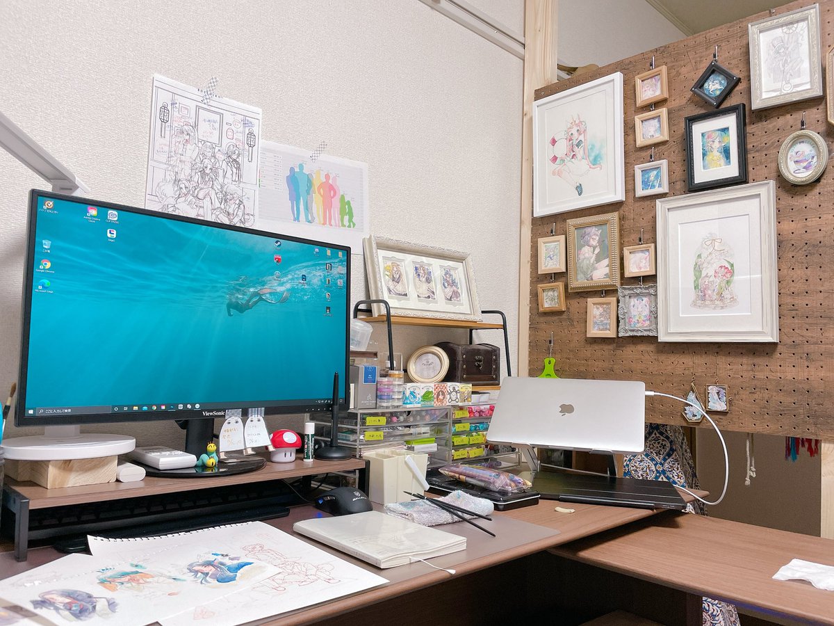 ここは理想郷か 絵描きさん達が晒した作業部屋をまとめていくぅ Togetter ここは理想郷か 絵描きさん達が晒した作業部屋をまとめていくぅ Togetter