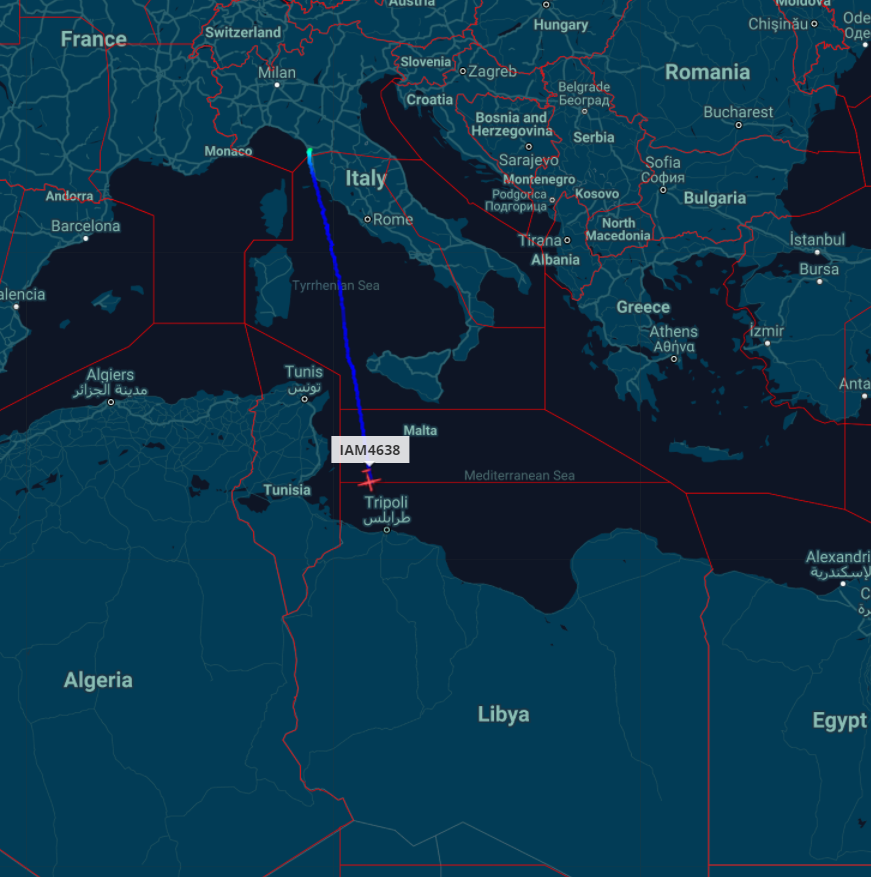 scandura's tweet photo. 2⃣
2020-11-28
1208z ⏱️ 13:08 CET
🛩️ Italian Air Force 🇮🇹 Lockheed C-130J Hercules #MM62181 c/s #IAM4638 departed from Pisa San Giusto AB.
(TBC #MIASIT mission
https://t.co/KHsEc854tm)
#Libya #Libia #Tripoli #Misrata #Misurata https://t.co/uddITgmzR7