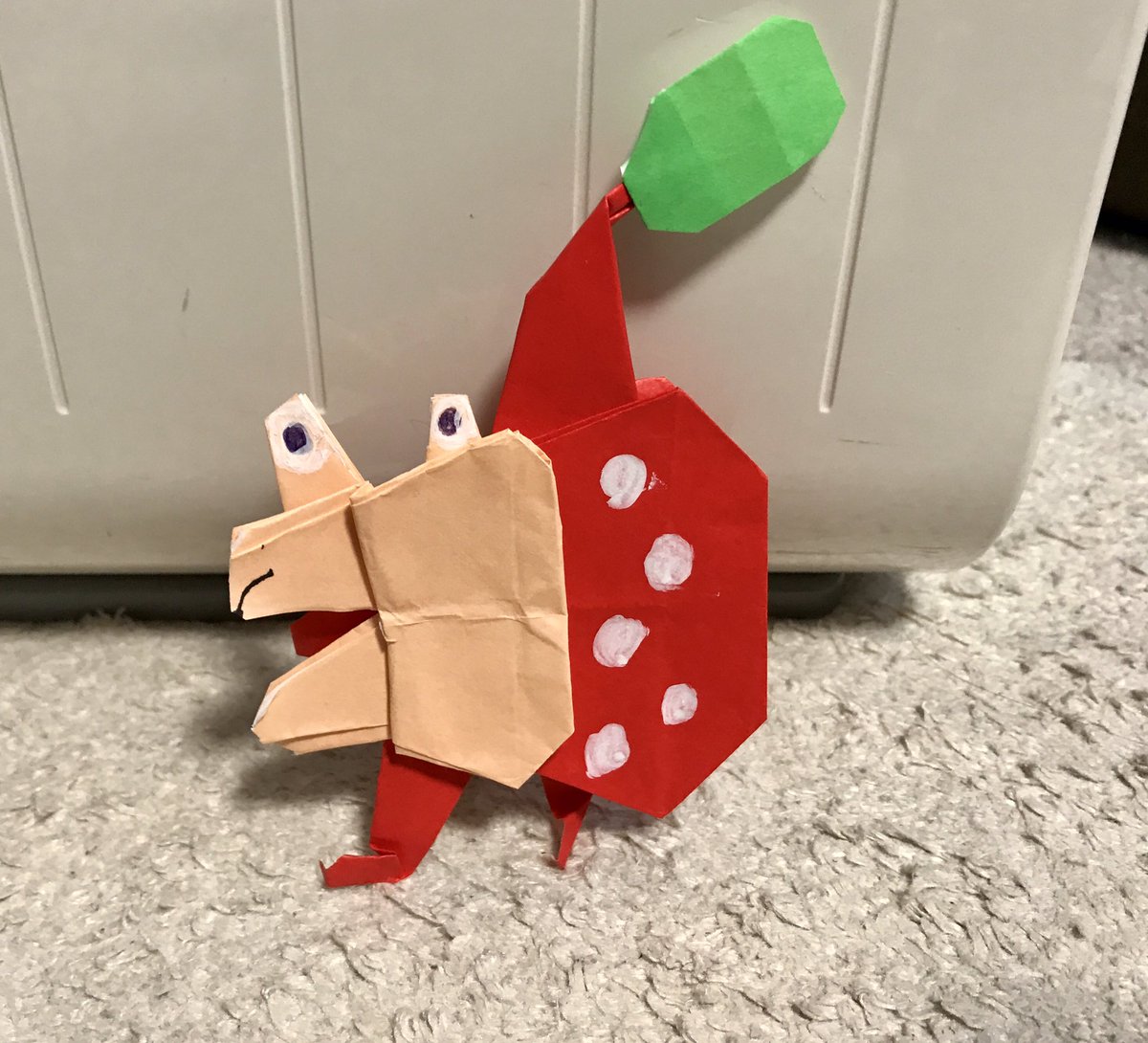 いもあん チャッピー作った と息子 何 チャッピー ピクミンに出てくるキャラクターらしい 他のピクミンにも花が咲き始めた ピクミン3デラックス3 ぴくみん 任天堂 折り紙 おりがみ Origami いもあん チャッピー作った と息子 何 チャッピー ピクミンに出てくるキャラクターらしい 他のピクミンにも花が咲き始めた ピクミン3デラックス3 ぴくみん 任天堂 折り紙 おりがみ Origami