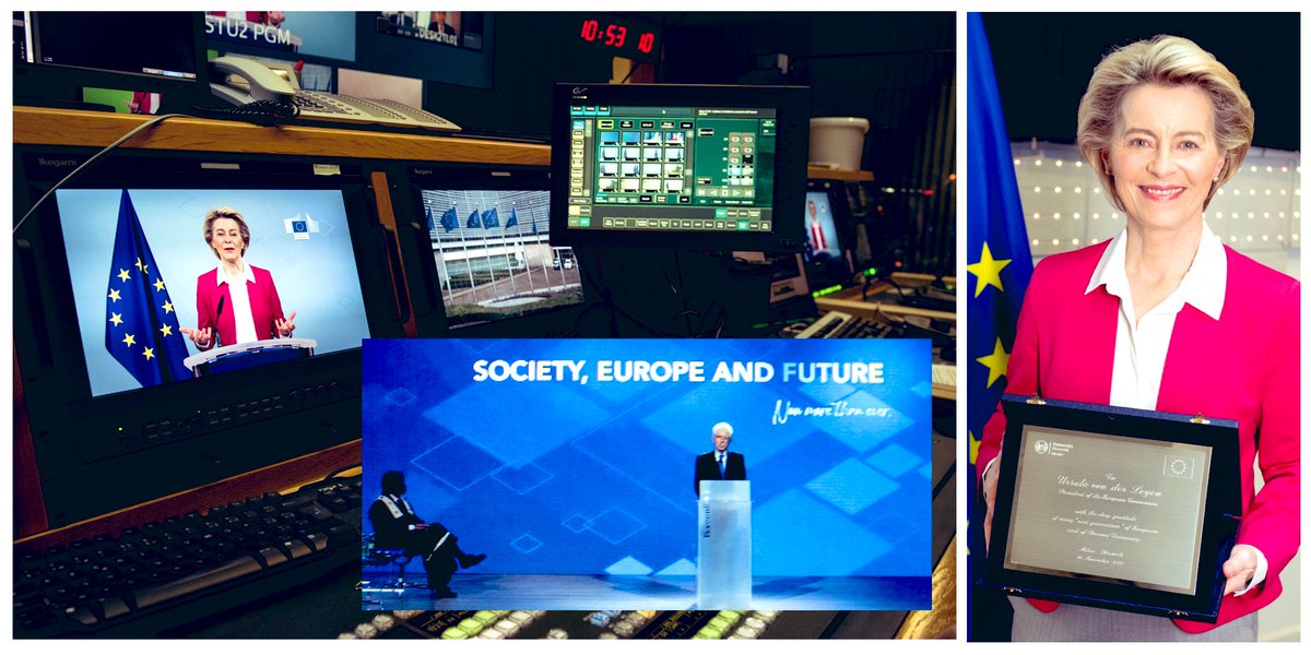 Europe 🇪🇺 was forged in crises. And this one gives us the opportunity for a new start.

With #NextGenerationEU we are rediscovering the spirit of the founding fathers. For the benefit of future generations.

My address to the students of <a href="/Unibocconi/">Università Bocconi</a> 🇮🇹 

europa.eu/!Xh74pm