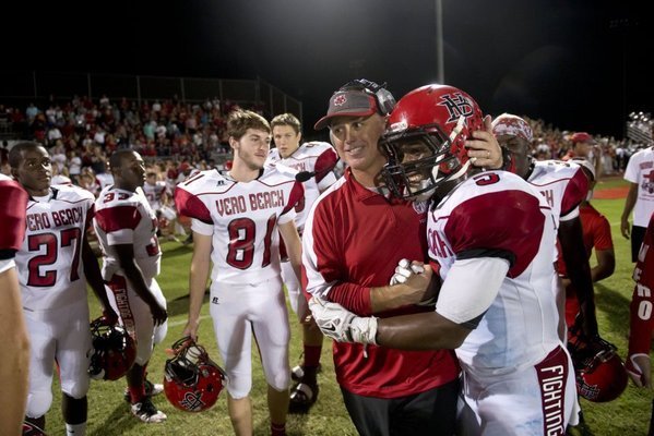 DennisJacob80's tweet photo. Congratulations to Vero Beach football coach Lenny Jankowski on his 100th win with the program. The 35-34 overtime win against Boone sends VB to a Class 8A regional final. Jankowski is 100-14 in 10 seasons. Simply amazing record. @VBFootball @VBHSNation @TCPalmPrepZone https://t.co/Ix8UyawvmG