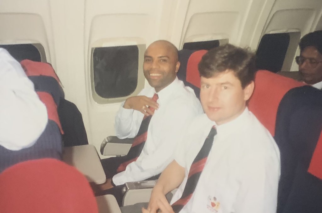 Which carried in for the entire flight