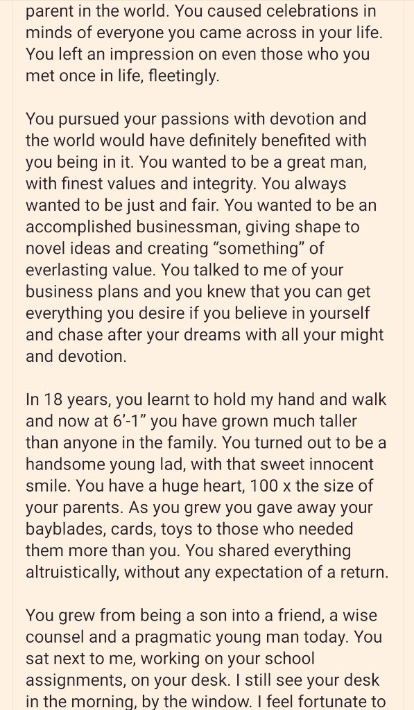 DeepikaBhardwaj's tweet image. It&apos;s #ManavSingh birthday today &amp;amp; his father has penned a heartfelt wish for him. Manav isn&apos;t here on his 18th birthday but I hope he&apos;s happy wherever he is. #JusticeForManavSingh