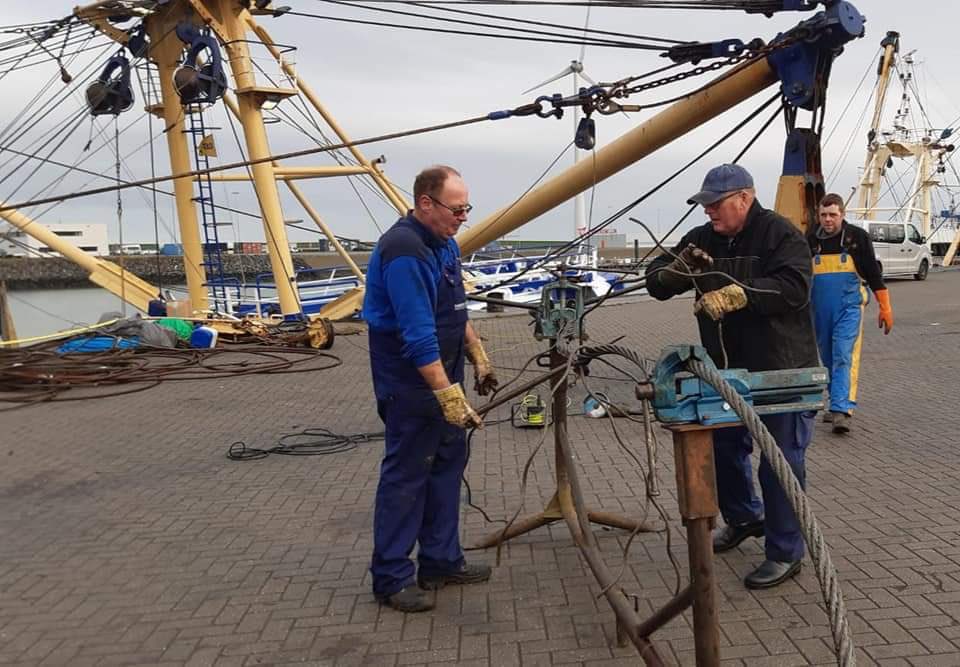 Draadje spitsen op de Eemshaven
