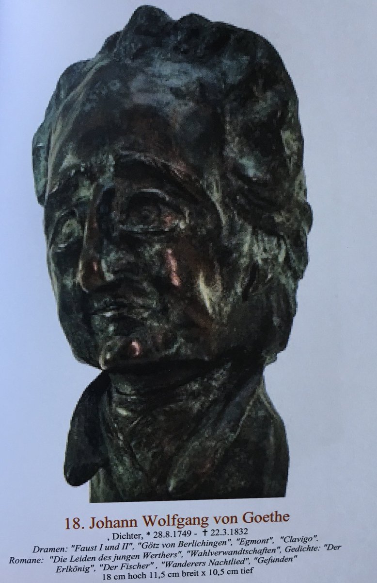 Etwas Interessantes für die #Goethe-Freunde: Es lohnt sich, einen Blick auf den #Bildhauer, Schriftsteller, #Karikaturisten #LutzBackes zu werfen. Er wird im ⁦@Springer_Gabler⁩-Buch zum Bauchgefühl vertreten sein und ist auch der Schöpfer des Logos von ⁦@PUMAGroup⁩.