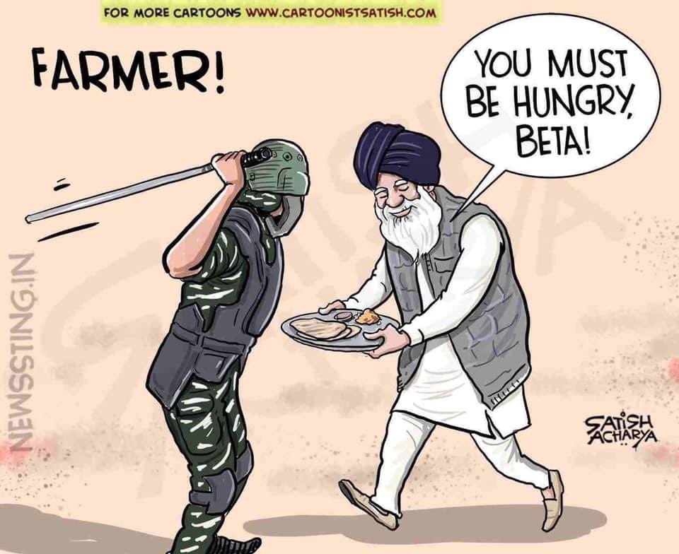 RaviSinghKA's tweet photo. This is exactly who #Sikhs are .... we will feed everyone....

#FarmerProtest https://t.co/syCTF83UwZ