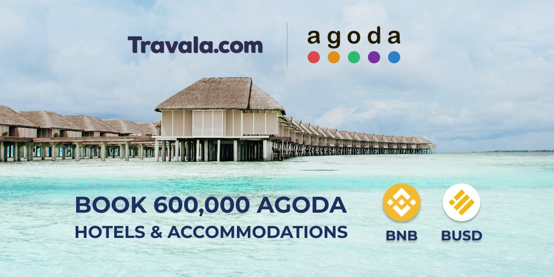 travalacom's tweet photo. #Travala Partnership with Asian Giant #Agoda  

Support #Crypto adoption and book using #BNB or #BUSD on https://t.co/IicnD89rKR. Best price guarantee on 2,200,000+ hotels and accommodations

@cz_binance $BNB $BUSD #Binance

@Cointelegraph reports: https://t.co/wWXLHeyDsO… https://t.co/Ohf9AfObyc
