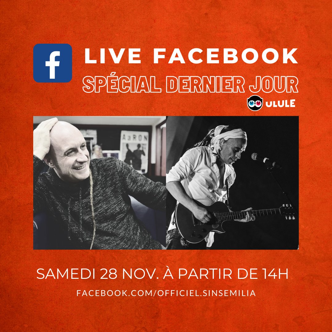Dans quelques minutes sur la page Facebook #Sinsémilia
facebook.com/officiel.sinse…
