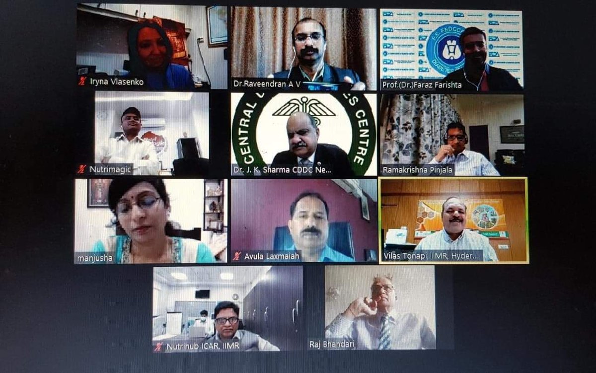 IIMR-ICAR-Millets For Nutrition Security (@iimrfor) on Twitter photo Iimr Icar's Nutrihub Tbi and Diabetis Association jointly hosted Nutricon 2020 with medical experts.. It was inferred- diversity in food with Millets (150 gms/da/head) will aid remission and diabetes reversal <a href="/rajbhandari53/">Raj Bhandari</a> <a href="/AgriGoI/">Agriculture INDIA</a> <a href="/icarindia/">Indian Council of Agricultural Research.</a> <a href="/SmartFoodGlobal/">Smart Food</a> <a href="/nutrihubtbi/">NUTRIHUB</a> Iimr Icar's Nutrihub Tbi and Diabetis Association jointly hosted Nutricon 2020 with medical experts.. It was inferred- diversity in food with Millets (150 gms/da/head) will aid remission and diabetes reversal <a href="/rajbhandari53/">Raj Bhandari</a> <a href="/AgriGoI/">Agriculture INDIA</a> <a href="/icarindia/">Indian Council of Agricultural Research.</a> <a href="/SmartFoodGlobal/">Smart Food</a> <a href="/nutrihubtbi/">NUTRIHUB</a>