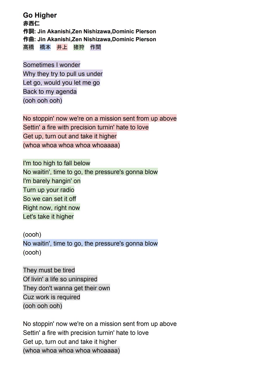 ニノマヱ Johnnys Jr Island Fes 11 28 Hihi Jets 歌割り P A R A D O X 瑞稀くん高音ハモリ多め Islandfes Hihijets