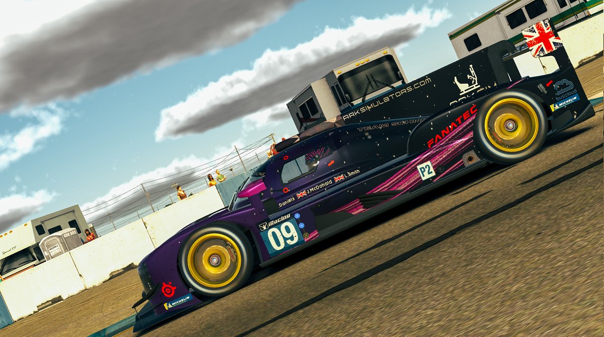 arksimulators's tweet photo. Shoutout to #TeamSchnitzel, one of our supported teams on iRacing taking part in a charity 24 hour race a couple of weeks ago, the livery looks awesome! A huge amount of money raised for Stand Up To Cancer too.

#simracing #charity #lmp2 #racing #motorsport #gaming https://t.co/wywGopeeWA