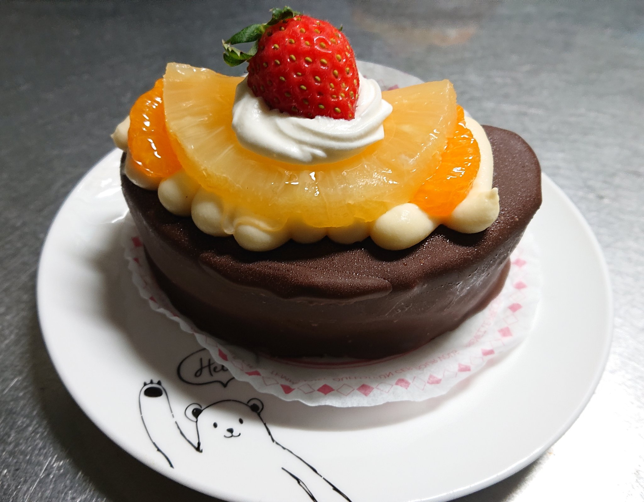 Angel アンヘル 食後のデザートに 登米市迫町にあるケーキ屋さんの 菓音 で買ってきたワイキキを ケーキ ワイキキ 登米市 迫町 菓音 スイーツ T Co Shsxy4ilpe Twitter