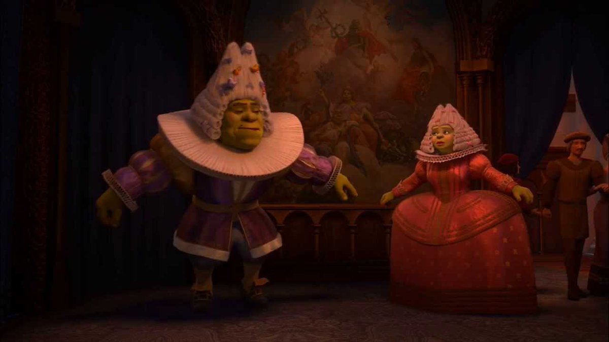 You can make a case for how the critique and caricature of traditional Chinese feminine aesthetics is xenophobic, for example. But it is weird for me to overlook completely the narrative.For reference, here's a screenshot of Shrek doing the same emotional beat.