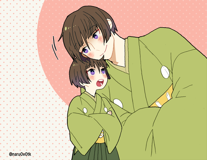 「小石切丸「またわたしで暖をとっているね?」 」|🐥ぬる丸🐥のイラスト