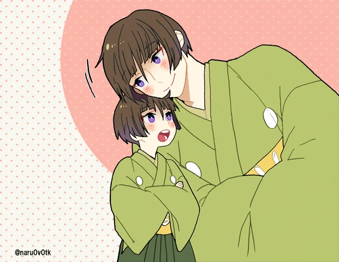 小石切丸「またわたしで暖をとっているね?」 