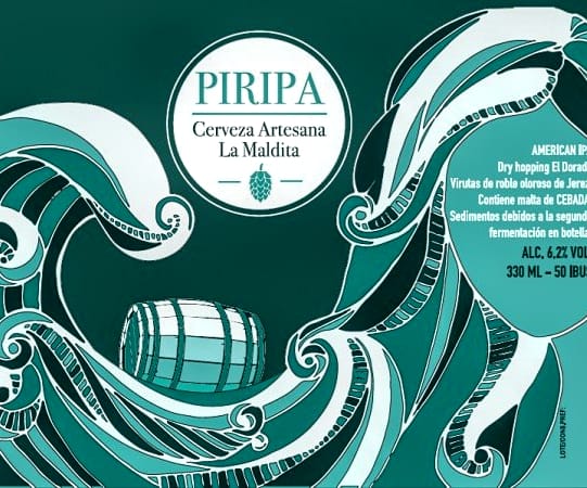Vegicano2017's tweet photo. Nueva cerveza de barril, #piripa, American IPA de @cervezaslamaldita! ¡nos encanta!
#vegicano #cervezaenelmercado #mercadotirsodemolina #mercadosdemadrid #mercadosvivos #puertadelángel #bruclinmadrid https://t.co/yyL1QrdoY7