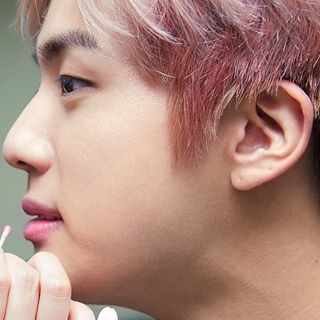 Best sculpted face in the world Look at those lipsLook at his beautifully defined ears which turn RED when baby becomes shy #방탄소년단  #진  #석진  #방탄소년단진  #방탄진  #JIN  #SEOKJIN  #BTSJIN  @BTS_twt