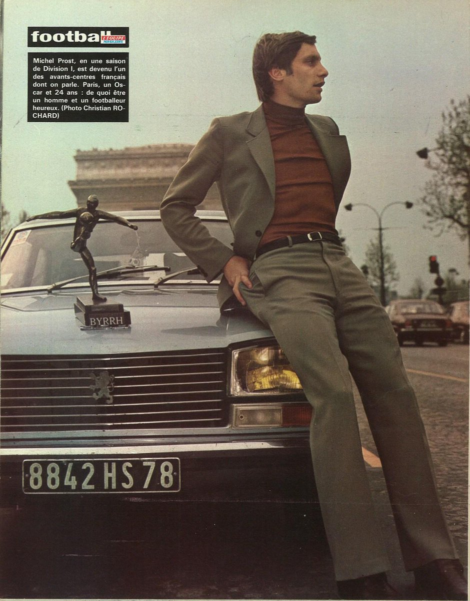 #181 - From the "Great moments in French football magazines" fileMichel Prost