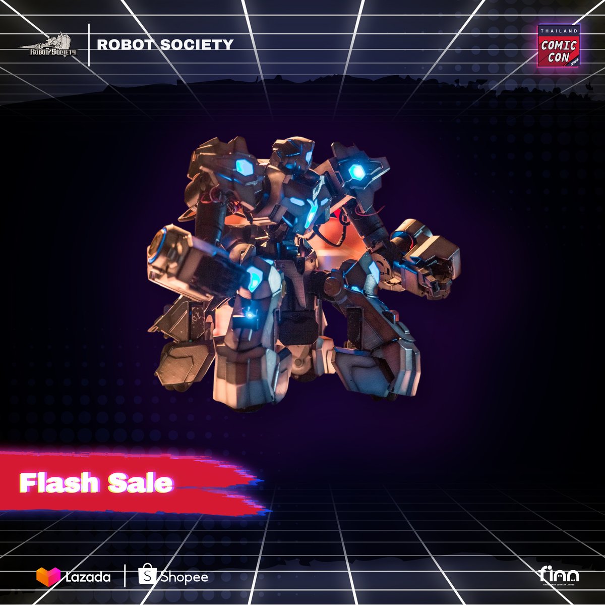 🔥พบกับ Robot Machine สุดล้ำยุคจาก ROBOT SOCIETY🔥

🌟ราคาพิเศษช่วง Flash sale ซื้อช่วงแคมเปญจัดส่งฟรี! และพรุ่งนี้ 19.00 น. พบกับโปรโมชั่นเฉพาะตอนไลฟ์เท่านั้นน
📅 วันนี้ - 2 ธ.ค. 63

ทางไปร้าน
🛒Shopee: shopee.co.th/nxntech
🛒Lazada: lazada.co.th/shop/nxn-tech 

#TCCONLINE2020