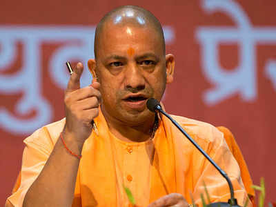 TimesNow's tweet photo. #Breaking | UP CM @myogiadityanath in Hyderabad says 'We will rename Hyderabad to Bhagyanagar'. https://t.co/DYZcSIIZY4