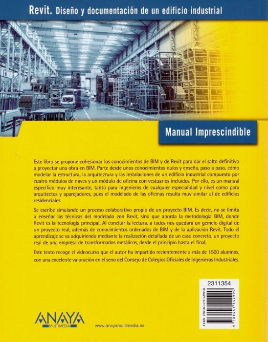 qbimgest's tweet photo. 📘Nueva actualización de #BIMBooks con el libro "#Revit Diseño y documentación de un #EdificioIndustrial" de Antonio Manuel reyes @Anaya_Multimed
🔗Accede aquí: https://t.co/oseW6aQVFi
#DiariodeunBIMManager #BIM #AECO #Ingenieria #Industrial #TransformacionDigital https://t.co/yahnWbfMcJ