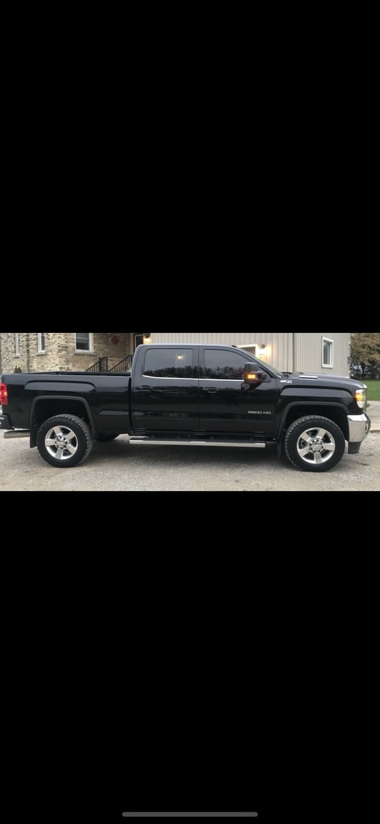 Stolen from our property last night between 10:30 and 5:30am. Truck and Cattle Trailer. Trying to find a picture of our cattle trailer. Please please retweet.