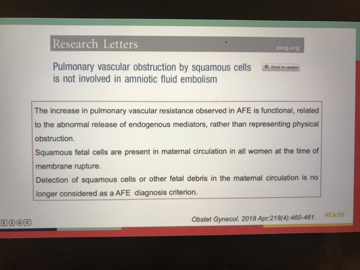 DewandreYves's tweet photo. Brillant présentation of Marie-Pierre Bonnet on AFE at #EA20 https://t.co/KbAklthWof