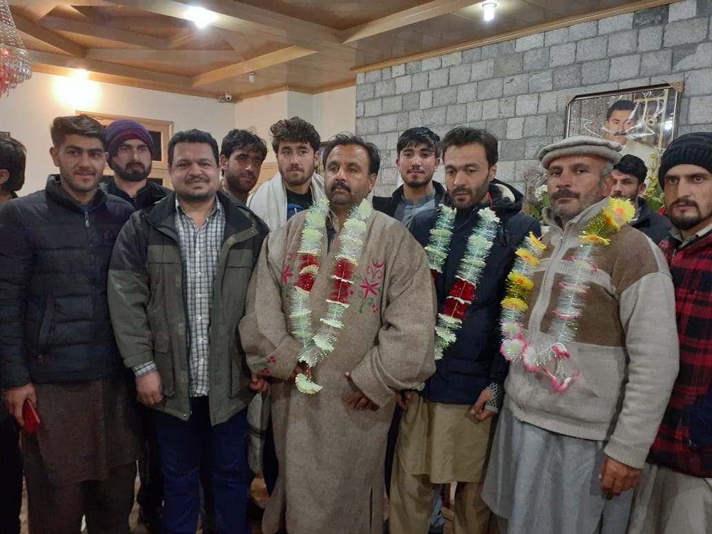 AwamiWorkers's tweet photo. Awami Workers Party hails the release of Baba Jan, Aleem Khan, Iftikhar Karbalai, Shakoorullah Baig and all other political prisoners of GB as a victory for the people and for all forces of resistance. https://t.co/9u3KFNHH78
