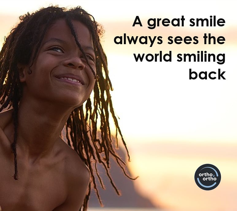 A great smile always sees the world smile back #orthodontics #smilemoreoften #smile😊 #orthodontist #smiledesign