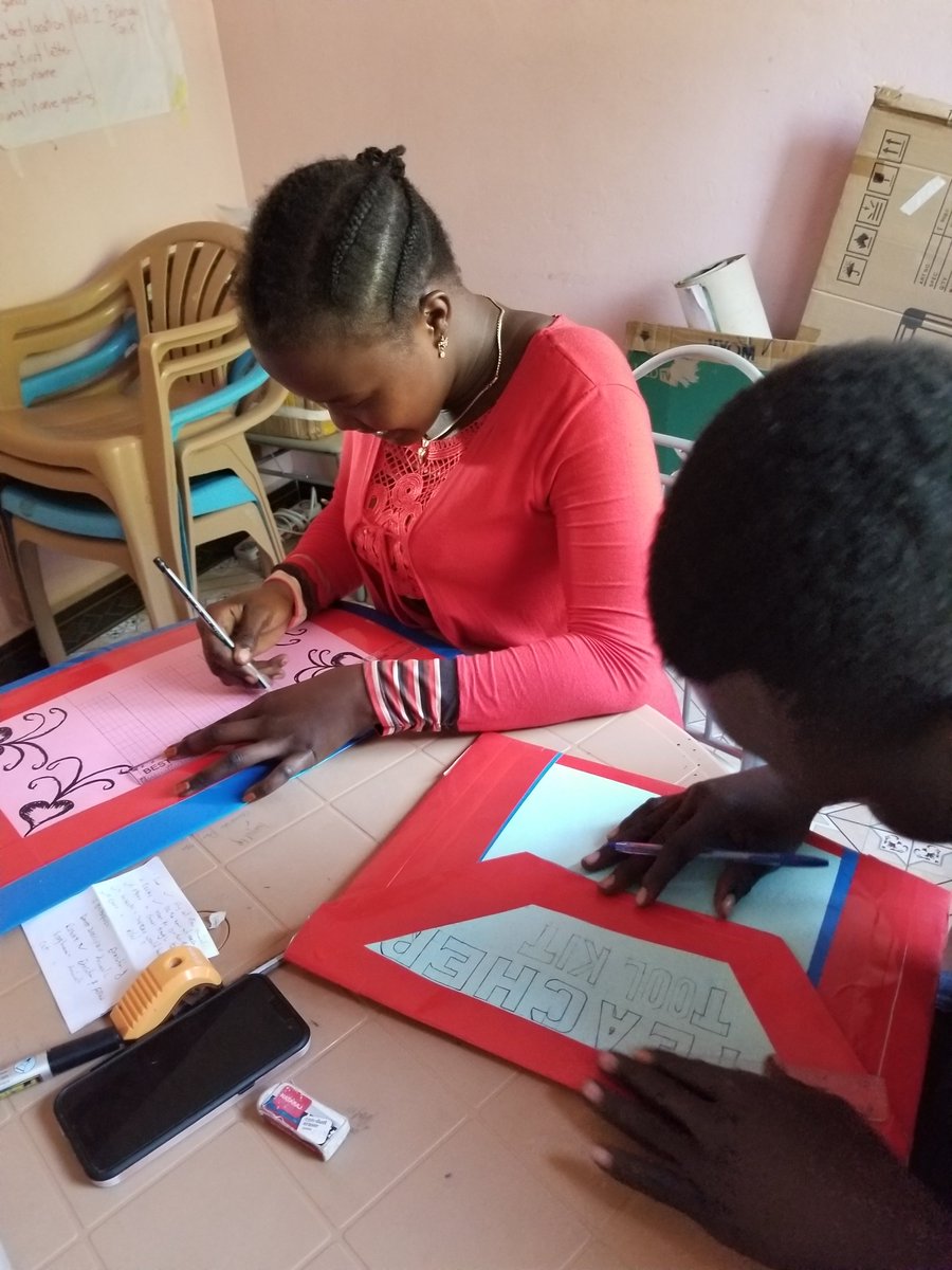 BeAhummingbird's tweet photo. Meanwhile in Uganda. @ToMoveMTNS future teachers have been busy putting the final touches on their Teacher Toolboxes. When they head back home, these toolboxes will be filled with teaching &amp; learning strategies they can draw on in their own classrooms &amp; share with fellow teachers https://t.co/l9vxvdW4qJ