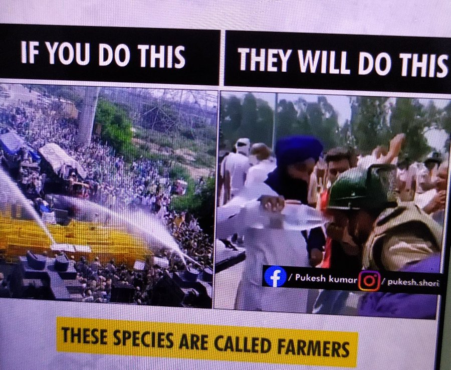 #FarmersProtest
मोदी जी,

 ये किसान हैं, आपके बाबा रामदेव नहीं जो सूट-सलवार पहन कर भाग जाएंगे!
 जय जवान  जय किसान