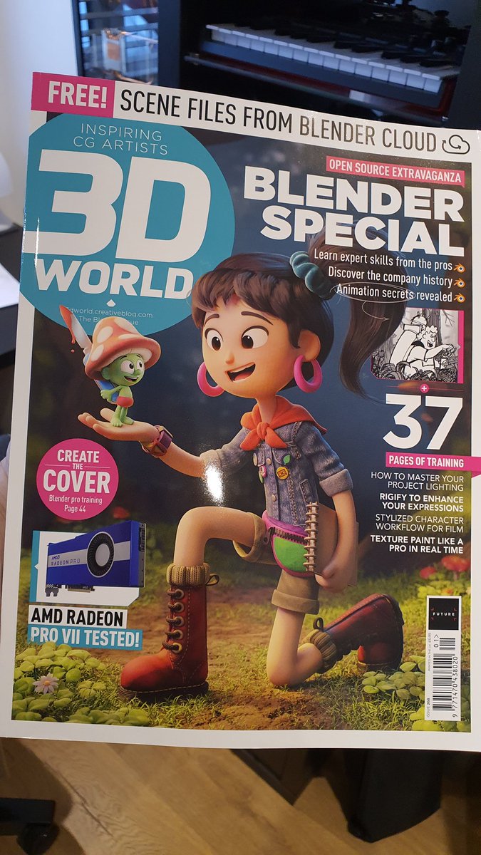 Yes <a href="/3DArtist/">3D Artist</a> absolutely smashing it with this new issue! #blender special! Amazing! More of these please! #3dart #3dartist #Blender3d