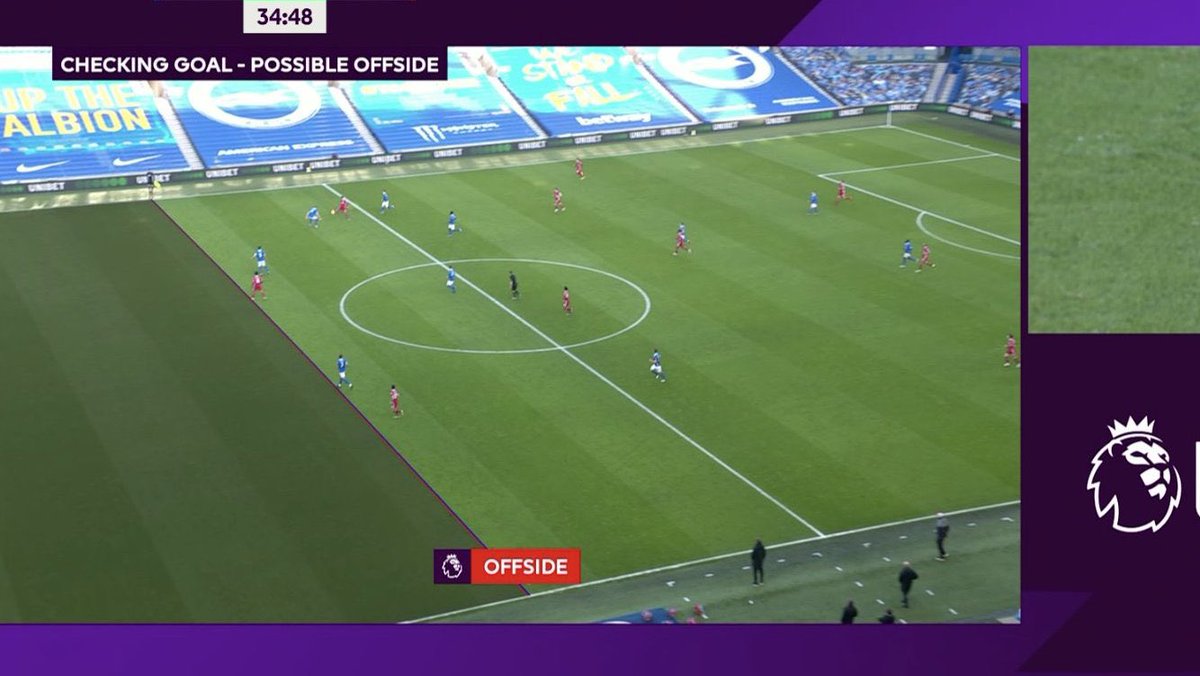 cauchevar's tweet photo. On ne parle pas assez de l’ÉNORME avantage dont profitent les attaquants quand ils ont leur petit doigt de pied au-delà du dernier défenseur. Ça fait bien 95% d’un but ça ! 

Ça bouge pas : #VAR🤡 https://t.co/JLIBKbYU6b