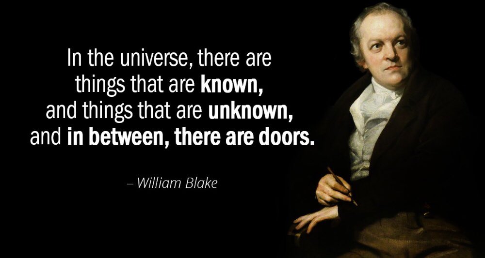 Happy birthday to one of the great icons of England : William Blake - Jim Morrison liked this quote of his... 