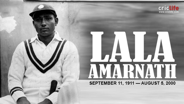 +Lala Amarnath:Lala was the first batsman ever to score a century for India in Test cricket. He was independent India's first cricket captain and captained India in the first Test series win against Pakistan in 1952.+
