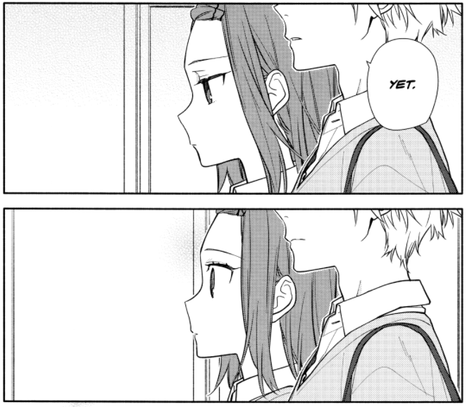 Nichowly's tweet photo. Sota...that is sooo smooth arncmakdjfnasdklmcds
#Horimiya #Ch121 https://t.co/S8mjnXwKZQ