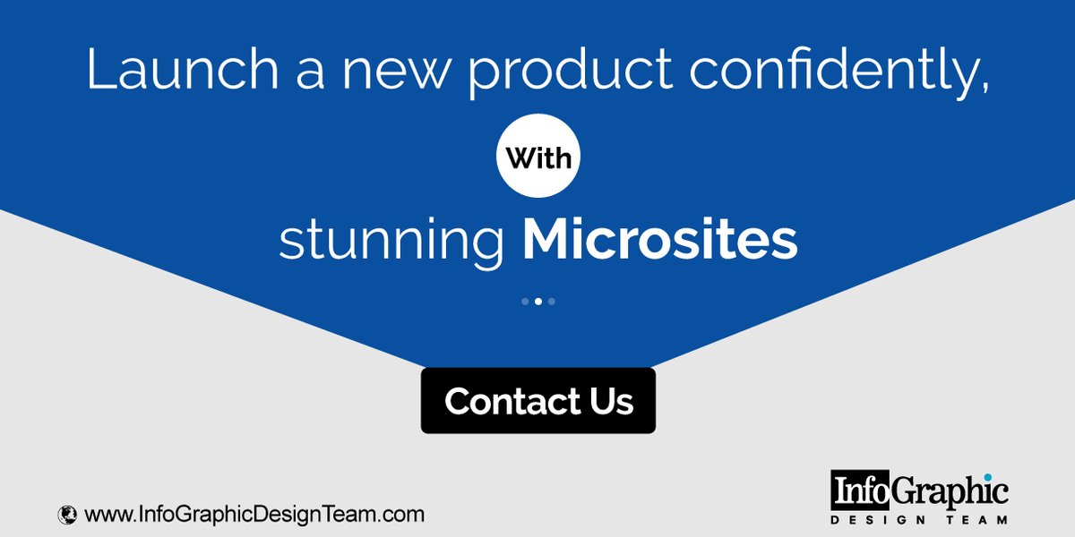 Infographic Design Team is here at your service. We will help your business prosper with the unparalleled power of impressive visuals created by us.

InfographicDesignTeam.com

#CreativeMicrosite #AmazingDesigns #VisualStoryTelling